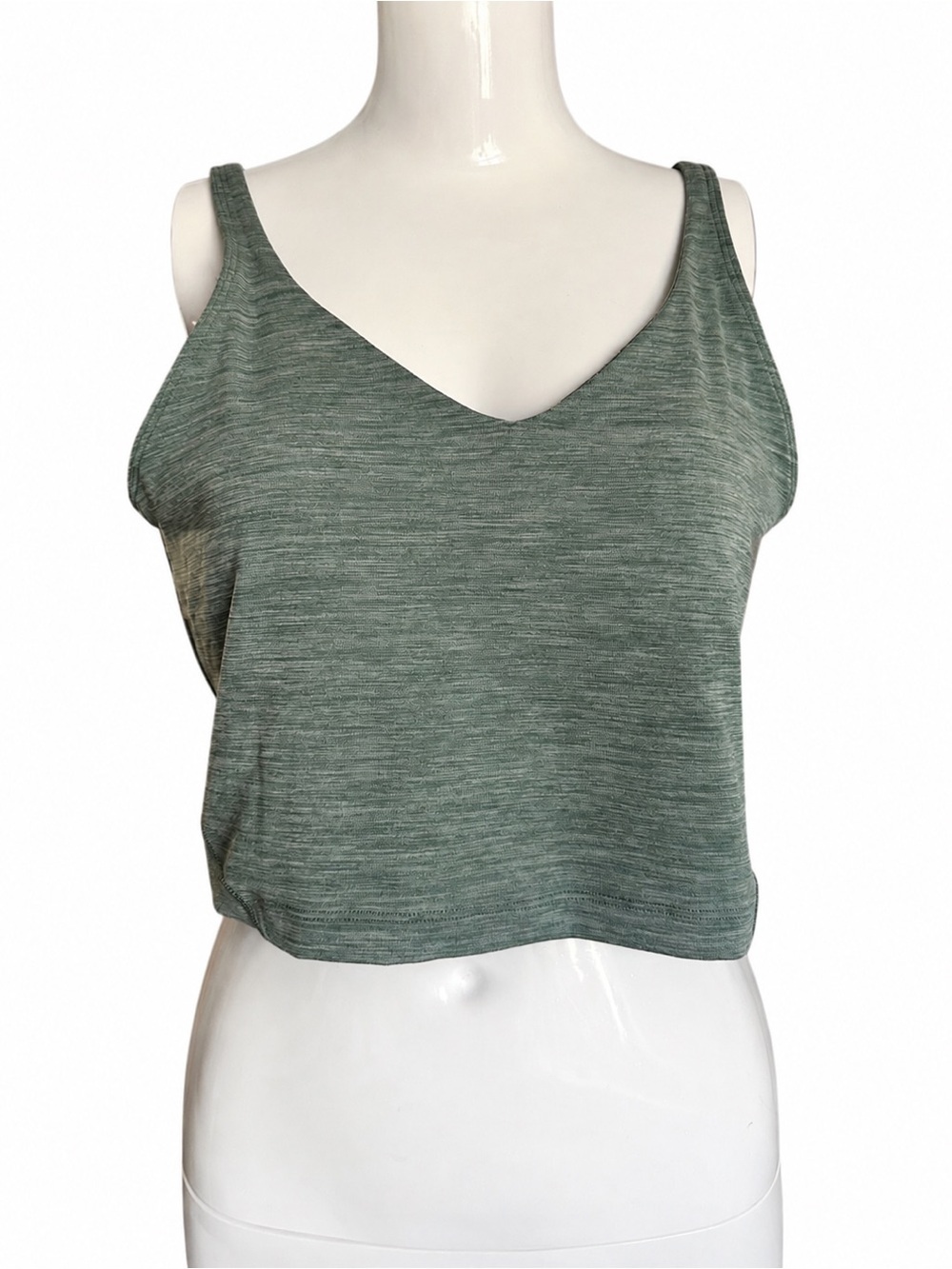 LULULEMON HEATHERED GREEN TANK TOP 💚